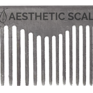 Aesthetic Scalp Stainless Steel Comb